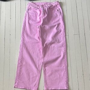 Old Navy size 12 sky high wide leg jeans